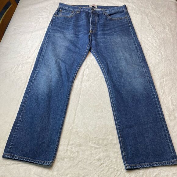 Levi's Original 501 Button Fly Jeans Size 34 - Picture 1 of 16